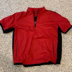Adidas Short Sleeve Golf Windbreaker